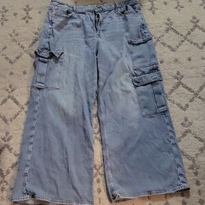 American Eagle Outfitters Light Blue Stretch Jeans